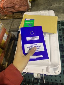 Eu Pet Passport Shipping Document