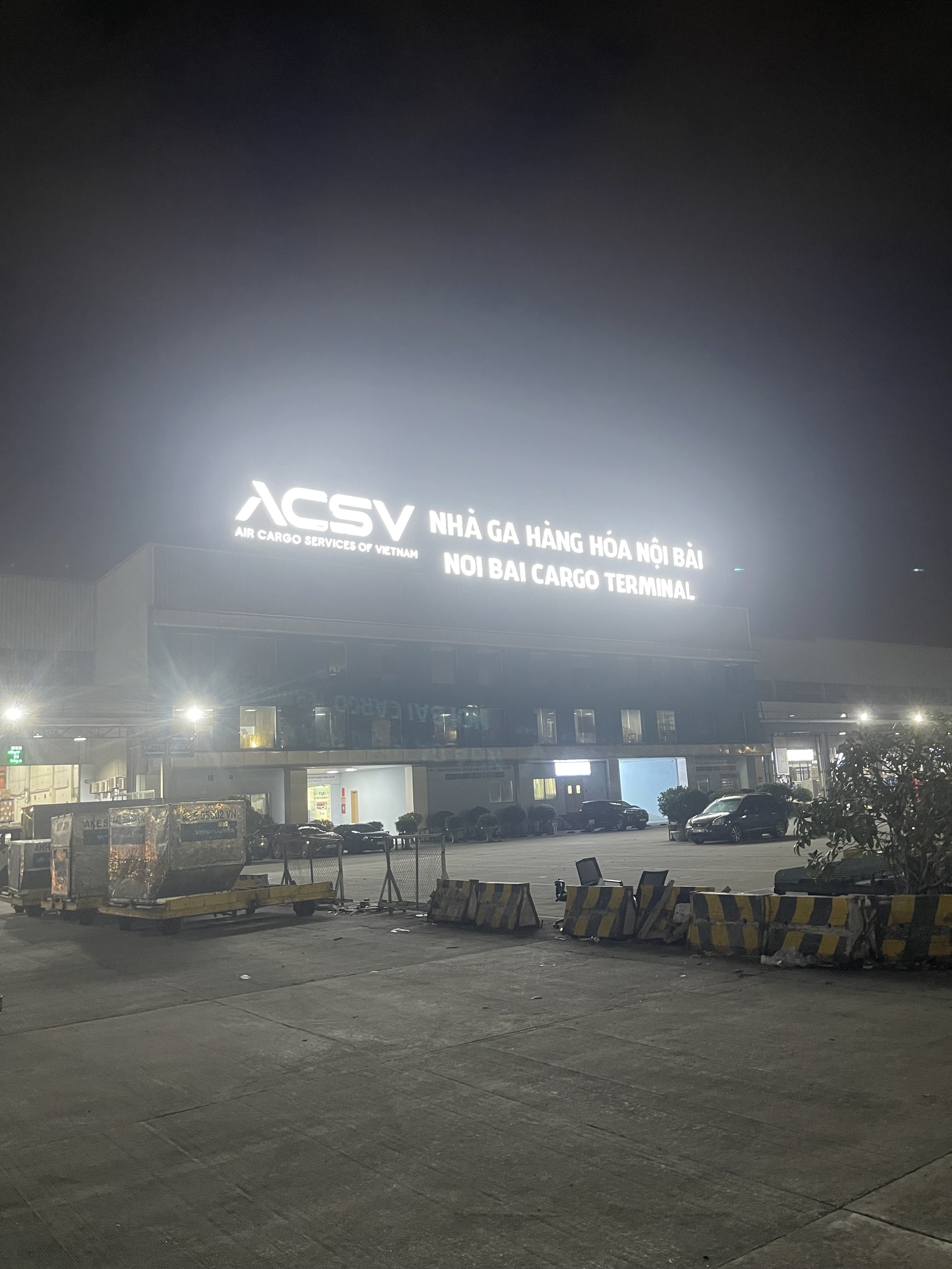 ACSV cargo warehouse at Noi Bai International Airport in Hanoi
